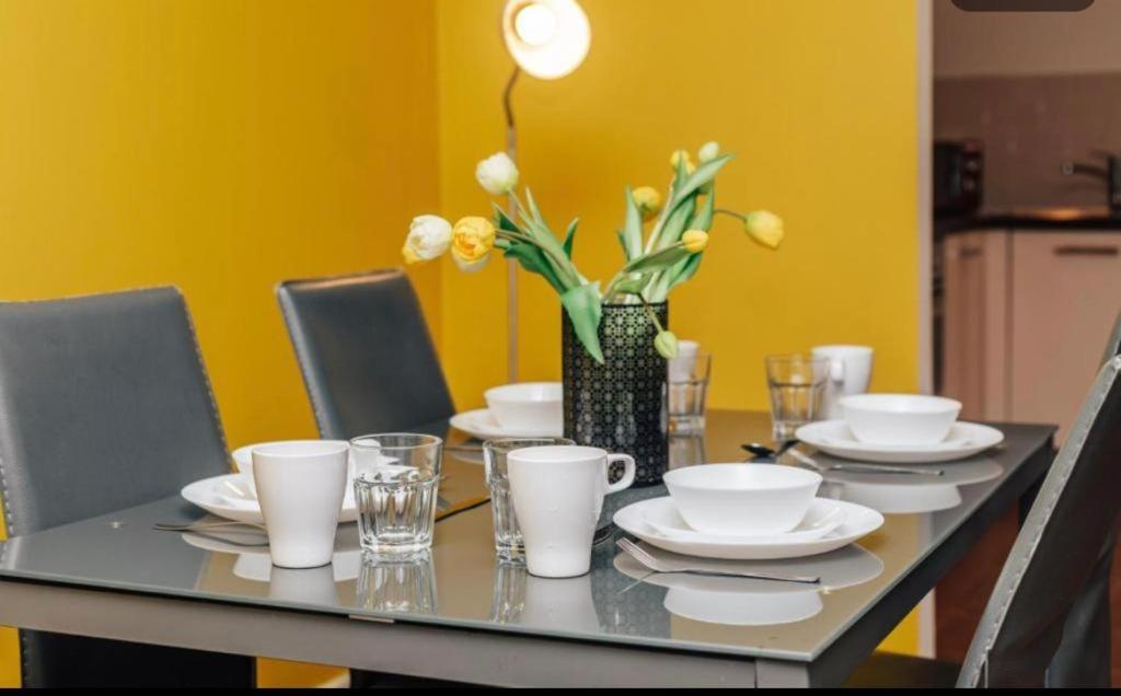 Sl Luxury 2 Bed Broad St Home Birmingham Exteriör bild
